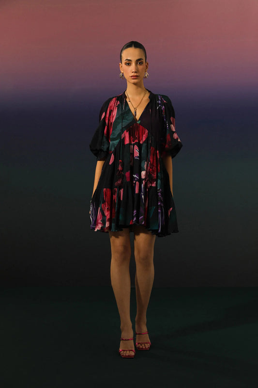 Floral Drift Dress