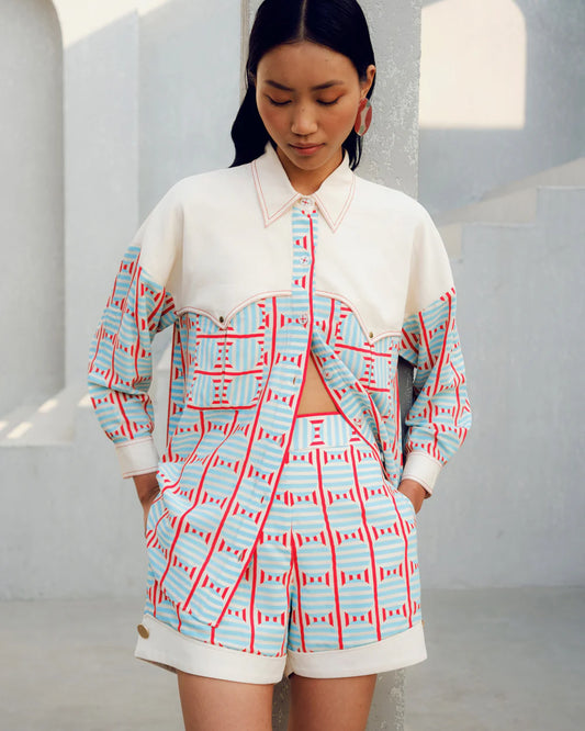 White Illusion Shirt