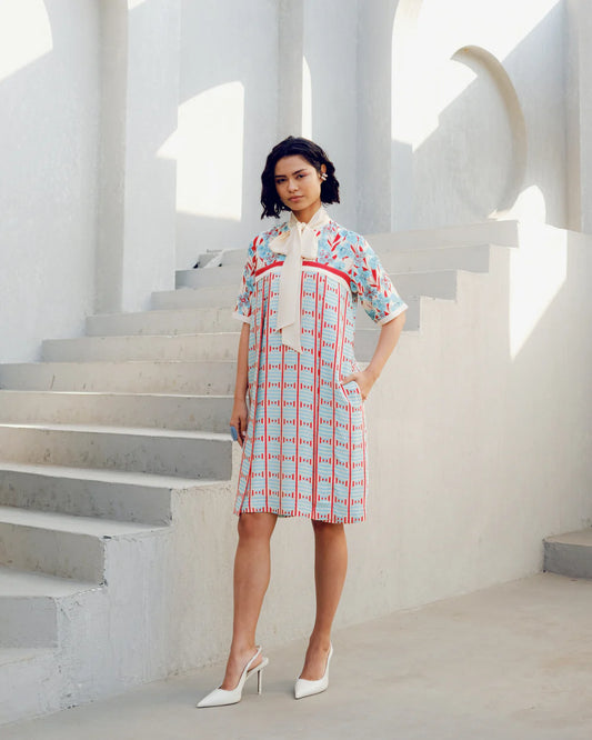 White Illusion Dress
