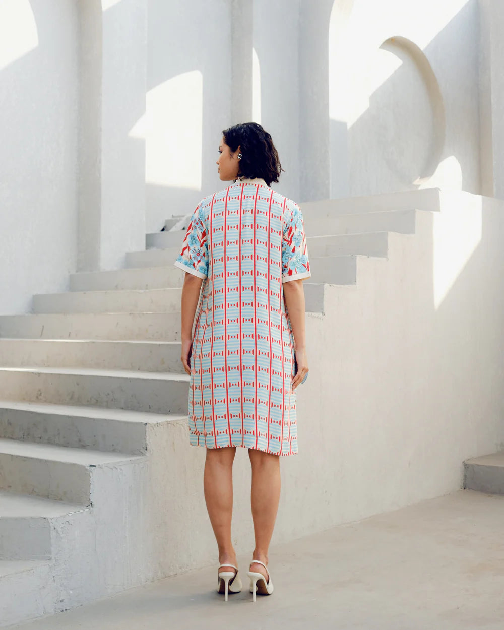 White Illusion Dress