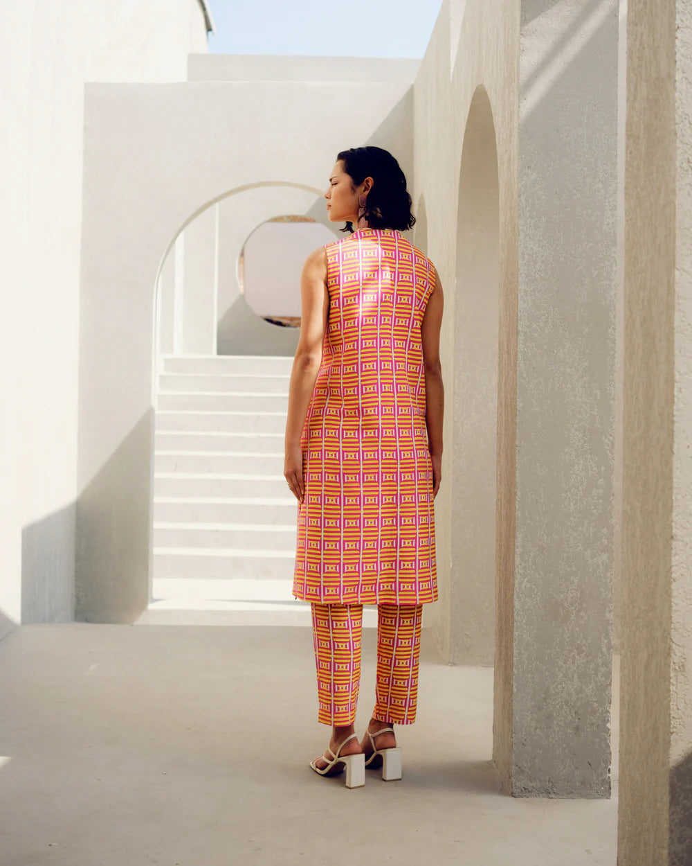 Pink Flever Jacket Set