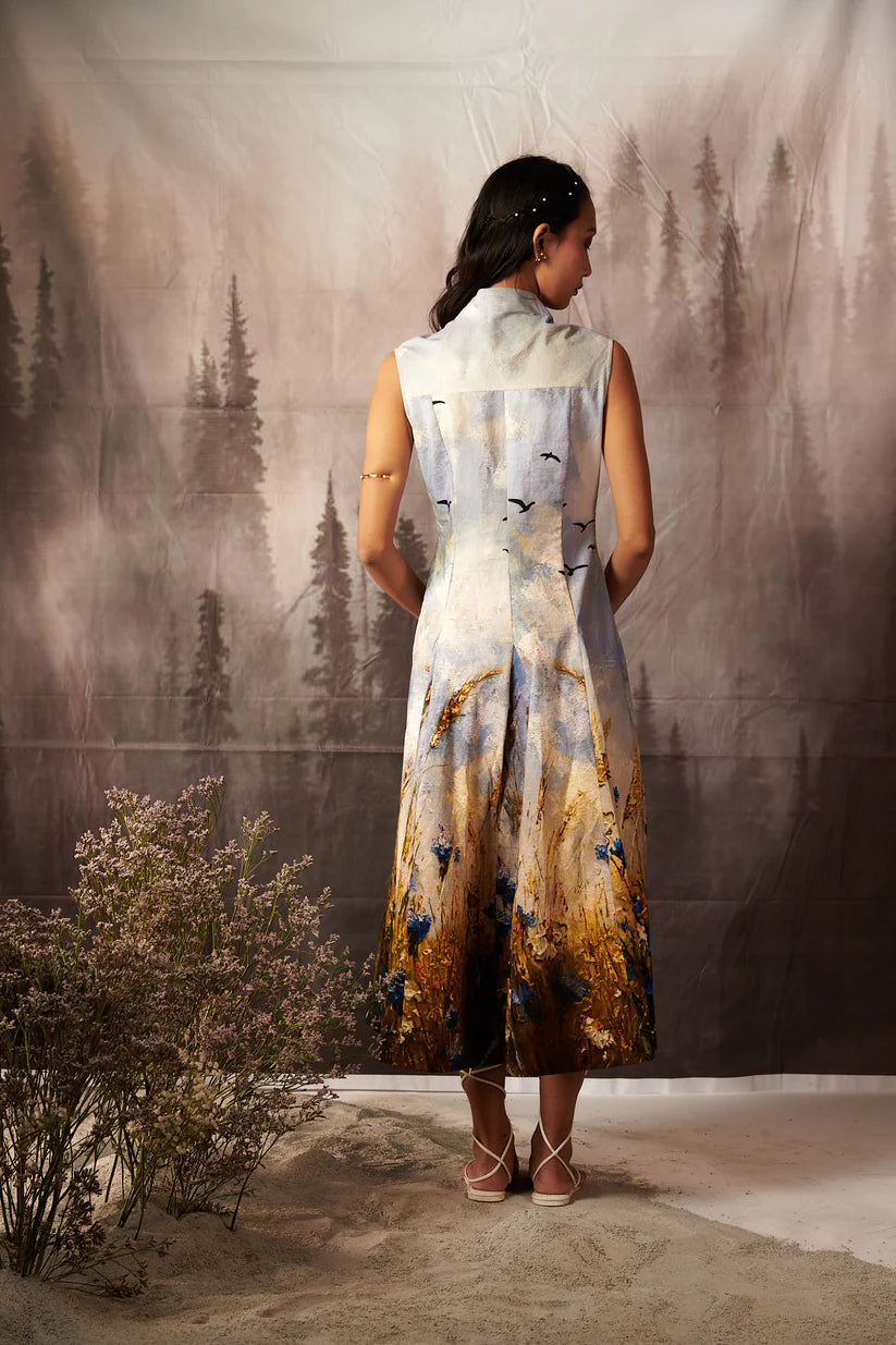 Hayland Leather Belt Dress