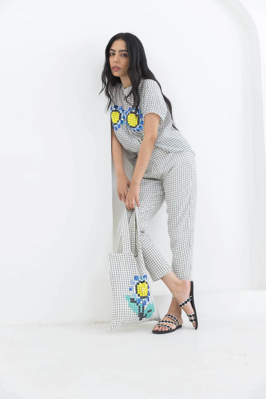 Blue Sunflower Co-ord