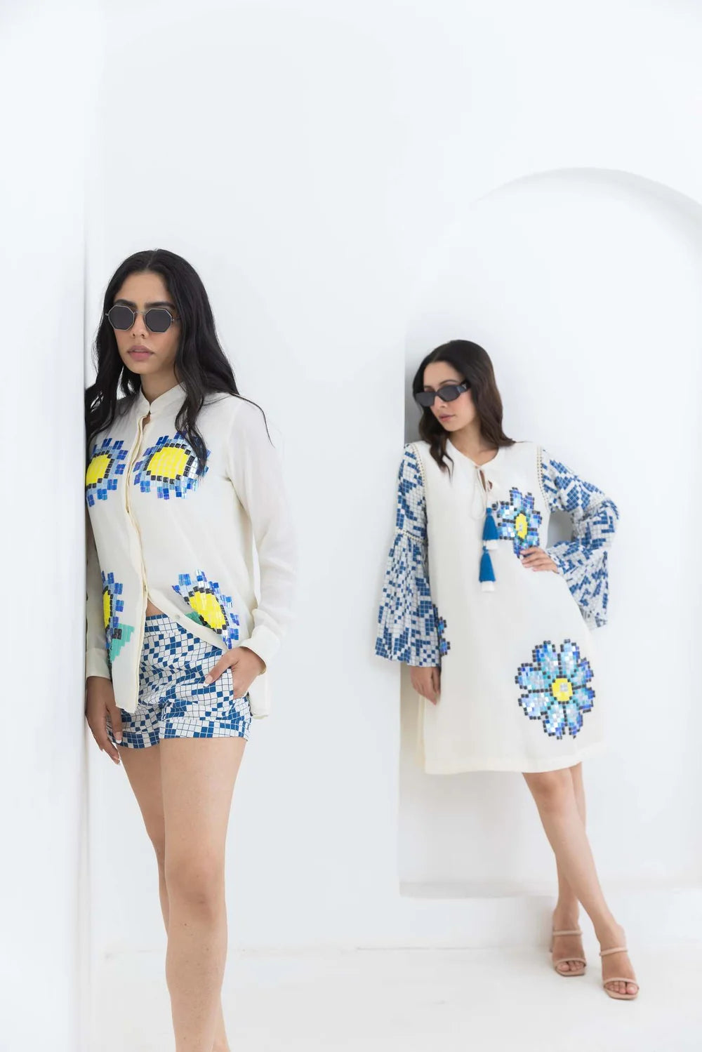 White Sunflower Co-ord