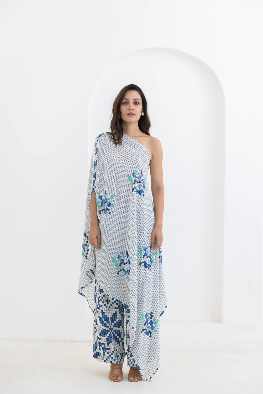 Matrix One Shoulder Co-ord