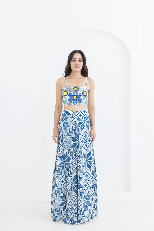 Matrix Box Pants & Bustier