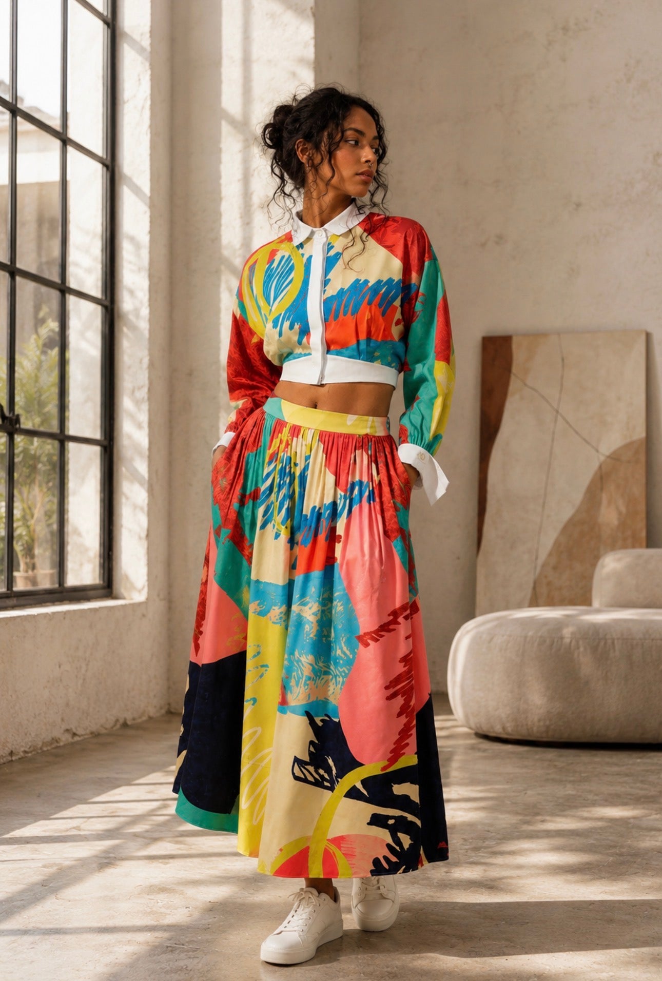 Juno Cropped Shirt