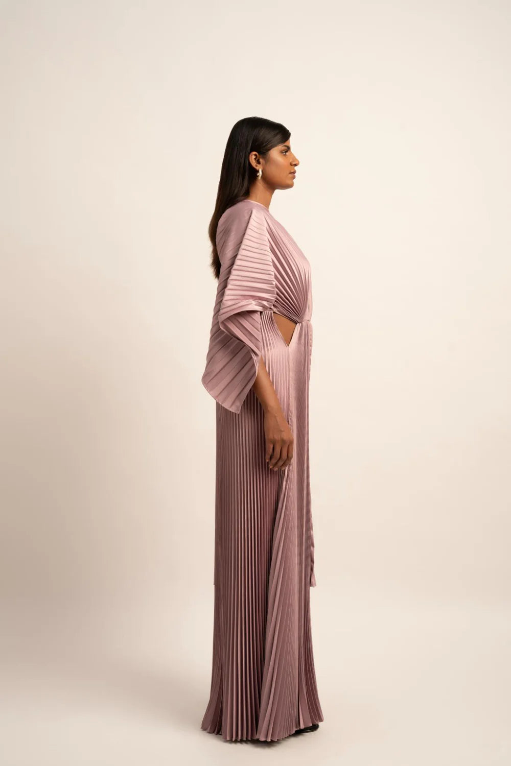 The Sculpted Harmony Pleated Dress