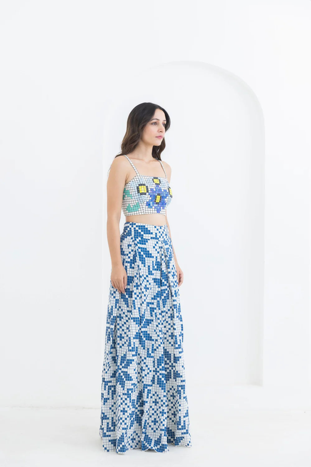 Matrix Box Pants & Bustier