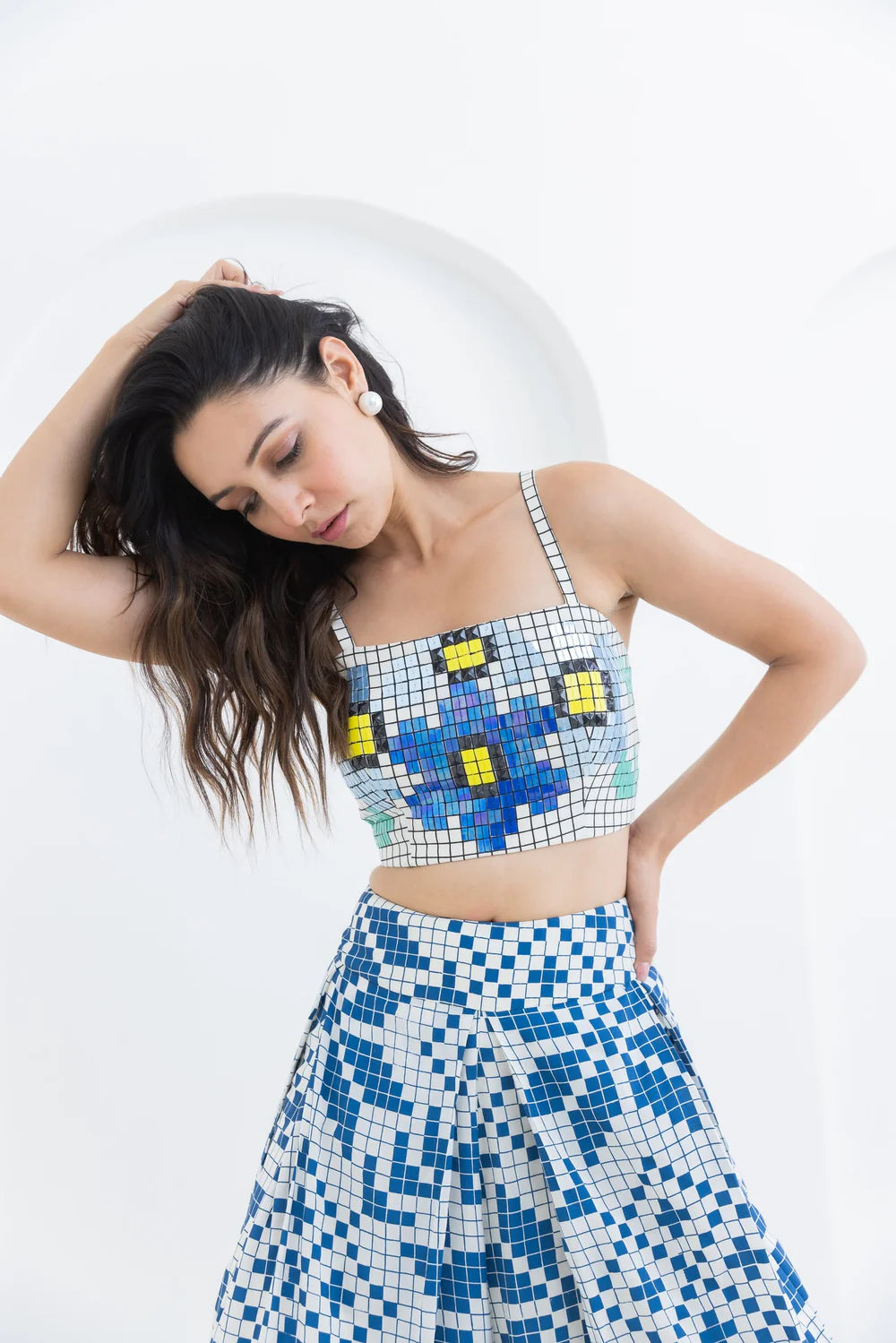 Matrix Box Pants & Bustier